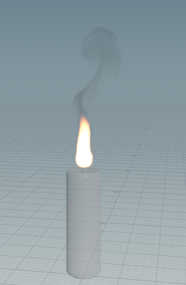 Houdini Candle Flame Effect