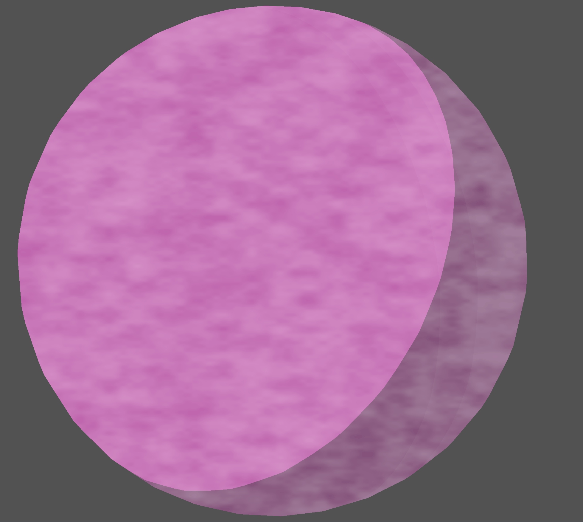 Watercolor smudge material with procedural noise